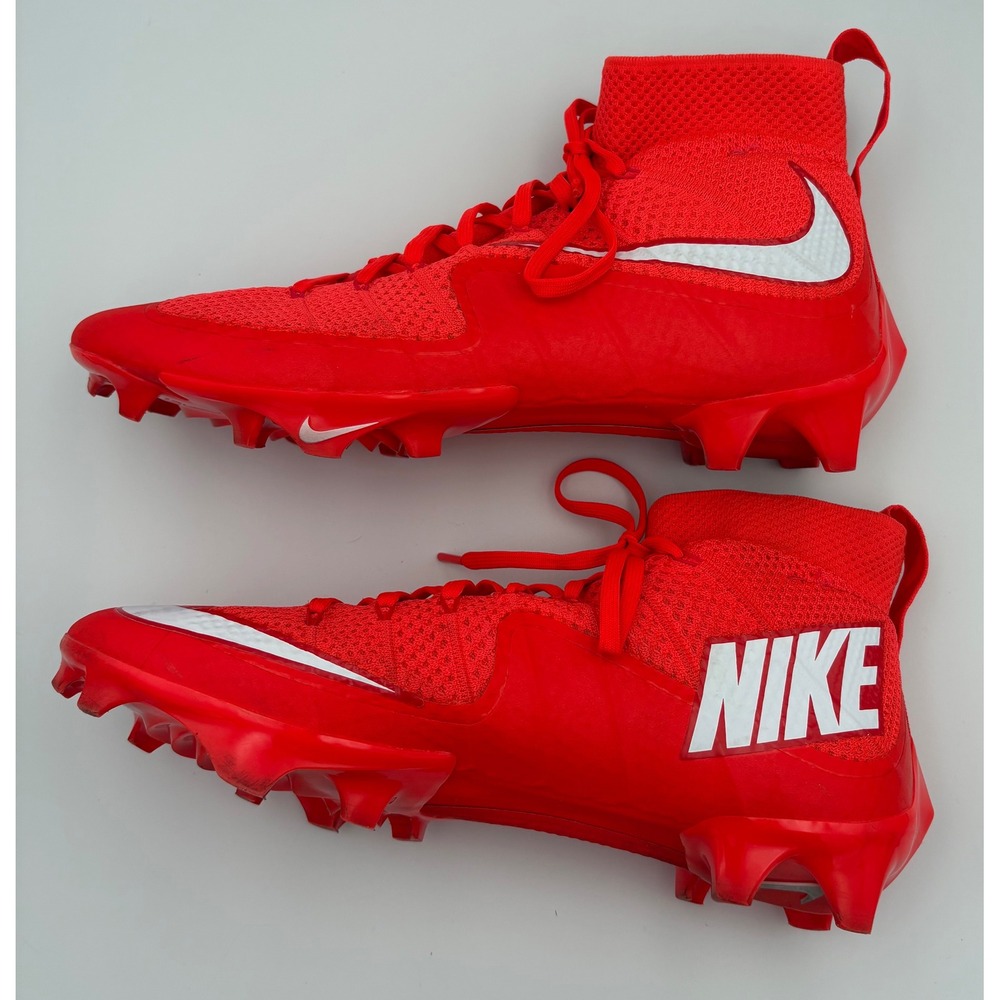 Nike Vapor Edge 360 Untouchable Football Cleats Crimson Sz 11